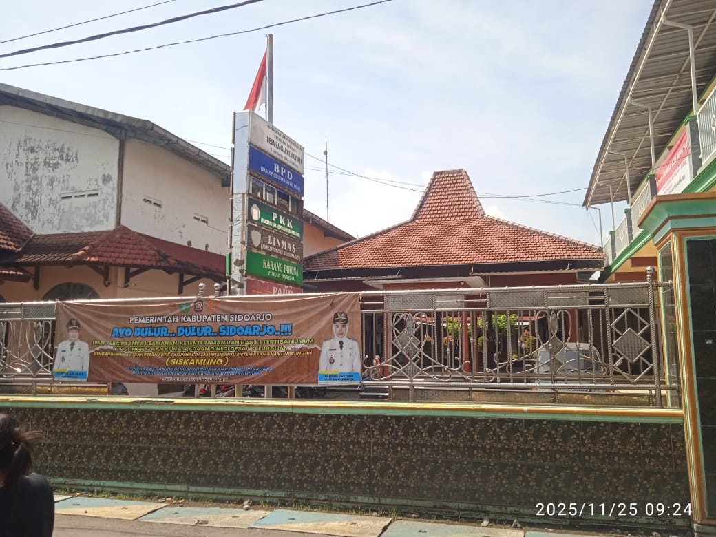 Photo Kantor Pemerintah Desa Banjar Kemantren Buduran Sidoarjo