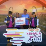 Keterangan foto: Bripda Silya Muskita meraih juara II kategori 10K putri TNI-Polri pada ajang Kemala Run 2026 di Gianyar, Bali.