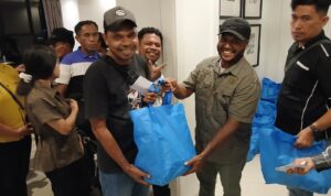 Keterangan foto: Rapat koordinasi Polda Papua Barat Daya bersama serikat buruh di Sorong sepakat menjaga May Day 2026 tetap aman dan kondusif.