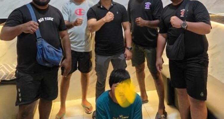 Keterangan foto:Polres Teluk Bintuni menangkap pelaku kasus keji terhadap anak di Distrik Sumuri.