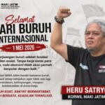 Peringatan May Day 2026 soroti isu kesejahteraan buruh dan keadilan sosial.