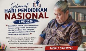 MAKI Jatim serukan pendidikan bersih dan bebas korupsi pada peringatan Hardiknas 2026 di Surabaya.