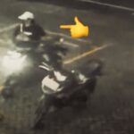 Rekaman CCTV memperlihatkan pelaku curanmor saat membawa kabur Honda Vario di kawasan Simokerto Surabaya.