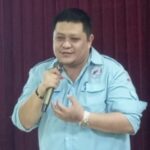 Dani Lesmana saat mengajak generasi muda menjauhi bahaya narkoba di Jawa Timur.