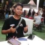 Ribuan peserta mengikuti Jember 5K Fun Run pada penutupan Jatim Specialty Coffee, Tobacco, UKM/UMKM Fest Vol 3 di Alun-Alun Jember, Minggu (17/5/2026).