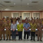 Peserta mengikuti pelatihan jurnalistik yang digelar Dinas Komunikasi dan Informatika Provinsi Jawa Timur di Surabaya.